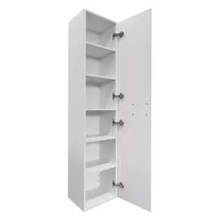 Шкаф-колонна для ванной комнаты Comforty Танжер-35 белый матовый
