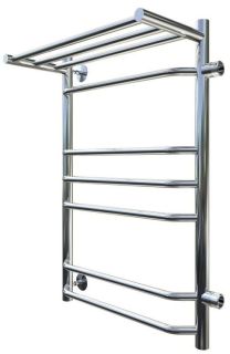 Водяной полотенцесушитель Тругор Браво ПМ 3 П 50x80x50см с полкой правый хром Браво3/ПМ508050Пправ