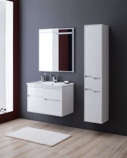 Зеркало Aquanet Модена 85 белый