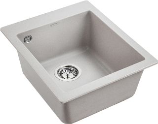 Мойка кухонная Paulmark Kante PM104249-GR серый