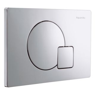Клавиша смыва Aquanika Basic Q-type 01.02.10 хром