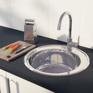 Мойка кухонная IDDIS Basic хром глянцевый BAS51P0i77