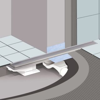 Душевой лоток Berges В1 Keramik Black 095118 70см чёрный матовый