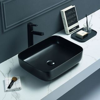 Раковина Art&Max 50см чёрный матовый AM-78109-MB