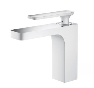 Смеситель для раковины Timo Torne 4361/00-16F хром/белый