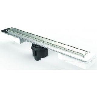 Душевой лоток Berges Wasserhaus C1 Norma 300 090034 с решеткой Матовый хром