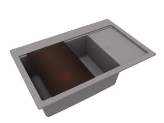 Кухонная мойка Florentina Россана 780 шампань