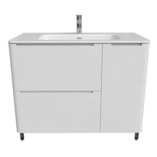 Напольная тумба с раковиной IDDIS Edifice EDI10WFi95K 100см белый