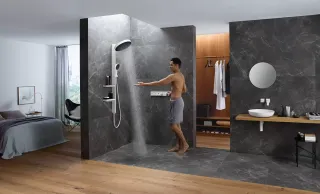 Смеситель для душа Hansgrohe  15890000 золото