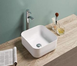 Раковина-чаша CeramaLux D1303 Белая 39 см