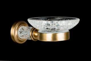 Мыльница Boheme Murano Crystal бронза 10903-CRST-BR