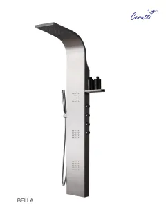 Панель душевая Cerutti SPA BELLA  CT11128 с форсунками хром