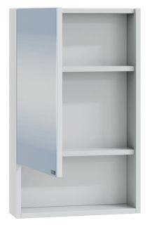 Зеркальный шкаф СанТа Сити 700335 40см белый