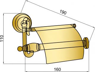 Дозатор жидкого мыла Bronze de Luxe 10601, хром