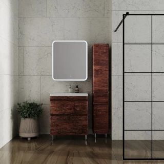 Напольная тумба под раковину Style Line Атлантика Люкс Plus СС-00002343 70см старое дерево