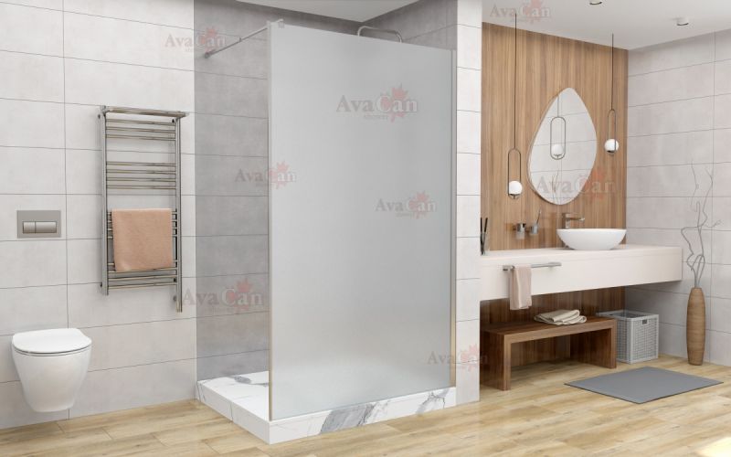 Душевая перегородка AvaCan MC110 MT хром