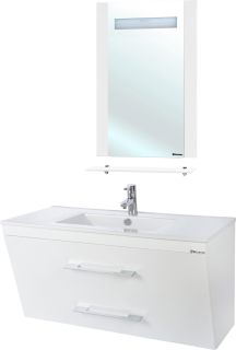 Тумба под раковину Bellezza Берта 100см белый 00000007113