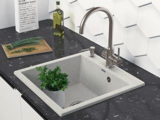 Смеситель для кухни Paulmark Essen Es213211-NI никель