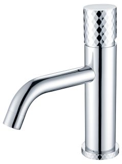 Смеситель для раковины Boheme Stick Chrome diamond хром 121-CRCR