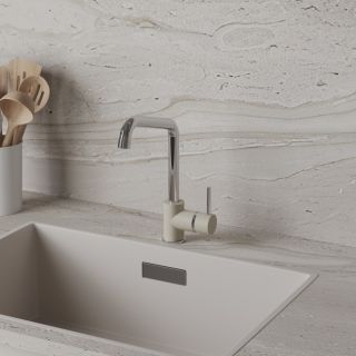 Смеситель для кухни Paini Cox 7894572CR599H1KM granite avena