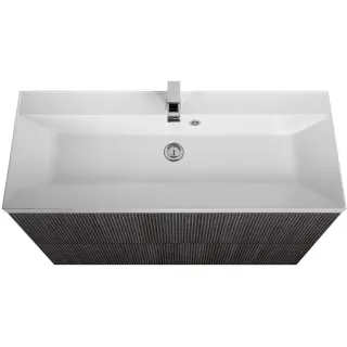 Тумба под раковину ArtMax Verona AM-Verona-Push-1000-2C-SO-KD 100 см кадена дарк