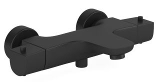 Смеситель для душа Paini Nove 09YO111TH с термостатом чёрный матовый