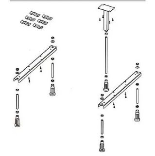 Ножки для ванны Riho Strong 207096