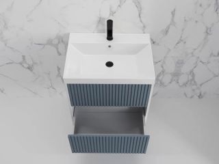 Тумба под раковину Style Line Стокгольм 60 ЛС-00002306 графит софт