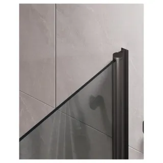 Шторка на ванну Timo T27 70 см чёрный