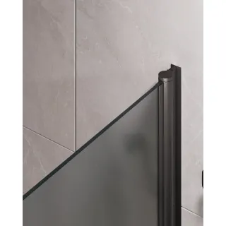 Шторка на ванну Timo T29 70 см чёрный