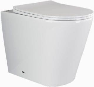 Приставной унитаз Ceramica Nova Highlight CN1812 безободковый белый