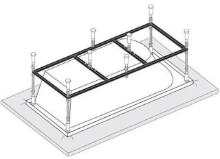 Каркас для ванны VagnerPlast VPK19090 190x90см
