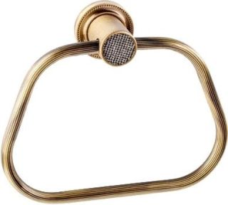 Полотенцедержатель Boheme Royal Crystal бронза 10925-BR