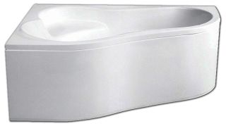 Santek Ибица XL 160х100 L асимметричная белая 1WH112036