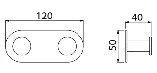 Вешалка Timo Saona 13014/19 розовое золото