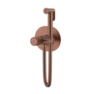 Гигиенический душ со смесителем Boheme Tech 157-BRB брашированная бронза