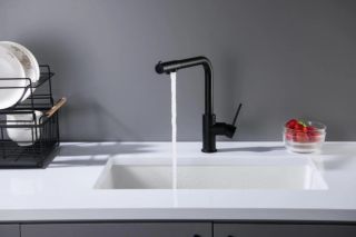 Смеситель для кухни Aquatek Европа AQ1386MB черный