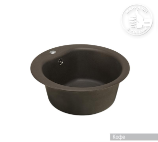 Мойка кухонная Акватон Мида 51 см кофе