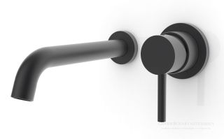 Встраиваемый смеситель для раковины Bossini Oki Z005302.073 чёрный матовый