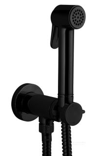 Гигиенический душ Bossini Paloma Brass Mixer Set E37007.073 чёрный матовый