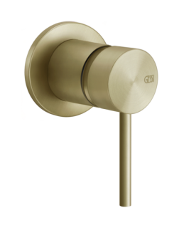 Встраиваемый смеситель для раковины Gessi Flessa 54019.727 брашированная латунь