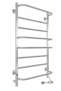 Полотенцесушитель электрический Indigo Europe Lux LELLE80-50R 80x50 см хром