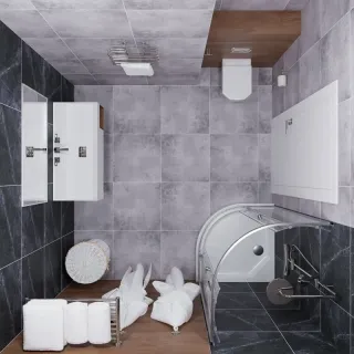 Душевой уголок Triton Альфа Щ0000049613 90x90 см профиль хром стекло прозрачное