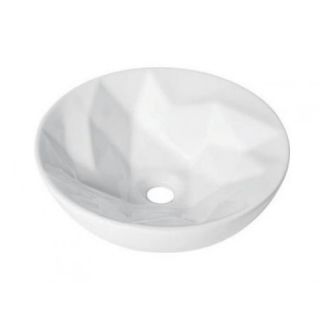 Накладная раковина Gappo GT307 40 см белый