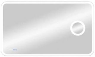 Зеркало с подсветкой Continent Bliss ЗЛП256 с увеличительной линзой 100см