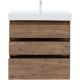 Тумба под раковину Aquanet Nova Lite 302477 85 см дуб рустикальный