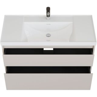 Тумба под раковину Aquanet Nova Lite 2.0 346328 110 см бежевый