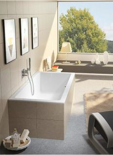 Акриловая ванна Riho Lugo B133001005 180х80см белый