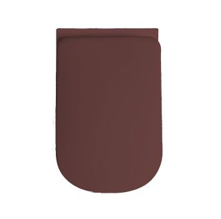 Унитаз Kerasan Tribeca 511475 подвесной Borgogna matt - Бордовый без сиденья