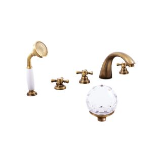 Смеситель на борт ванны Rav Slezak Brilliance BRILLIANCE169.5PSM бронза